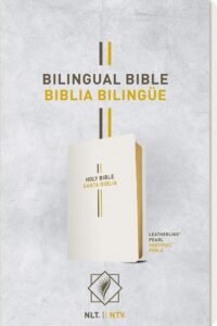 Biblia Bilingüe Imitación Piel Perla