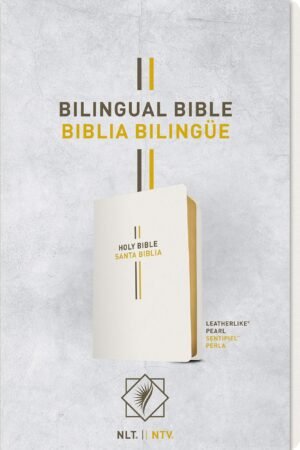 Biblia Bilingüe Imitación Piel Perla