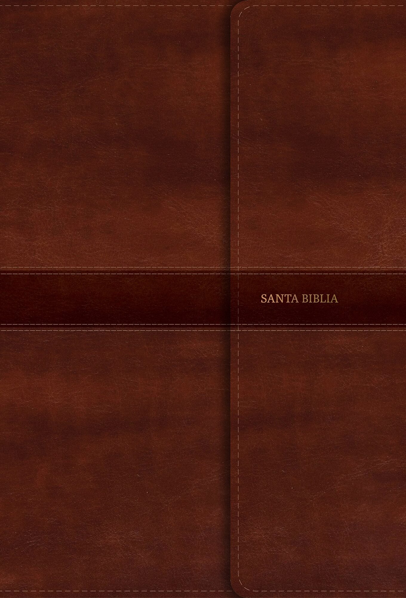 RVR 1960 Biblia Letra Gigante marrón, símil piel con índice y solapa con imán 2 RVR 1960 Biblia Letra Gigante marrón, símil piel con índice y solapa con imán - Image 2