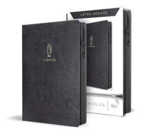 La Biblia Católica Grande / Negra / Cremallera