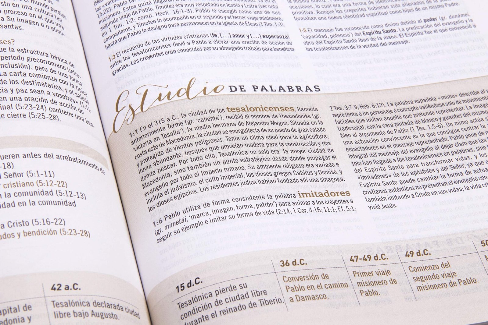 RV60 Biblia de Estudio para Mujeres, Chocolate símil piel con índice 6 RV60 Biblia de Estudio para Mujeres, Chocolate símil piel con índice - Image 6