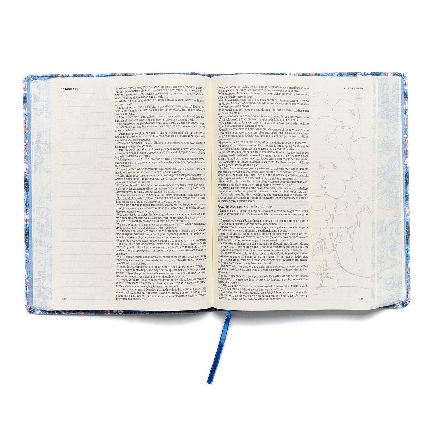 RVR60 Biblia de apuntes azul- rosada TD 3 RVR60 Biblia de apuntes azul- rosada TD - Image 3