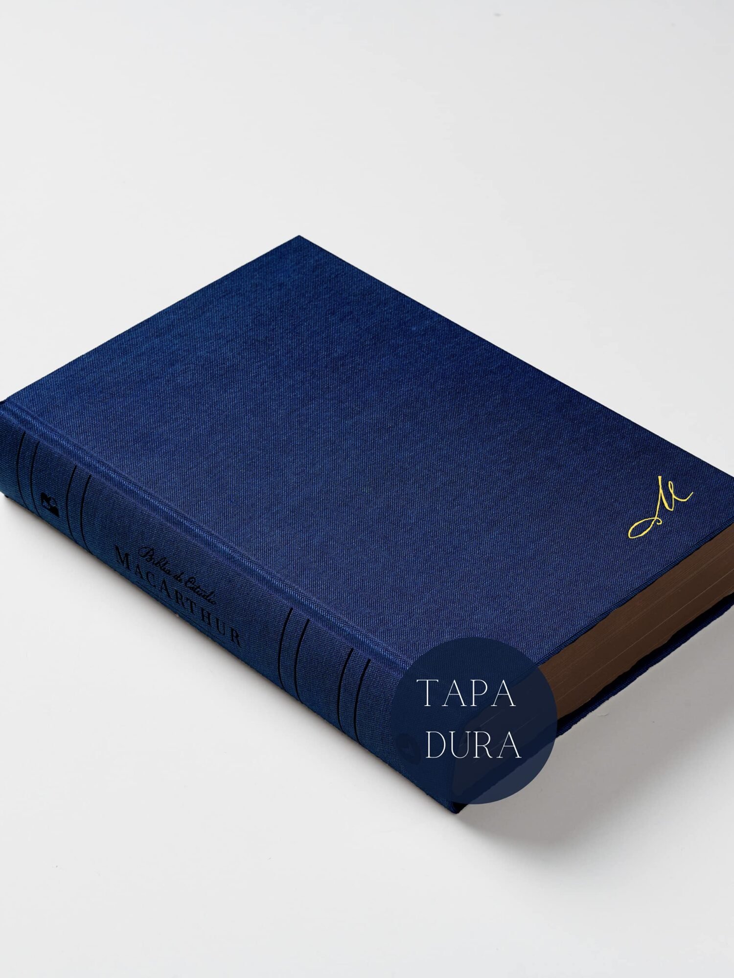 NBLA Biblia de Estudio MacArthur Tapa Dura, Azul, Interior a dos colores 3 NBLA Biblia de Estudio MacArthur Tapa Dura, Azul, Interior a dos colores - Image 3