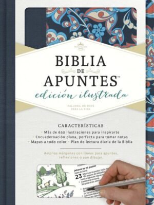 Biblia de Apuntes Rosado y Azul