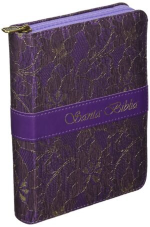 Santa Biblia Morada x Dorado RVR 60