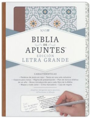 Biblia De Apuntes NVI Azulejos Color Sávila