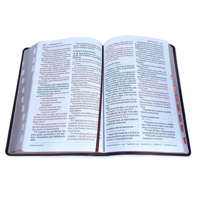 Biblia Letra Súper Gigante RV1960 Café 4 Biblia Letra Súper Gigante RV1960 Café - Image 4