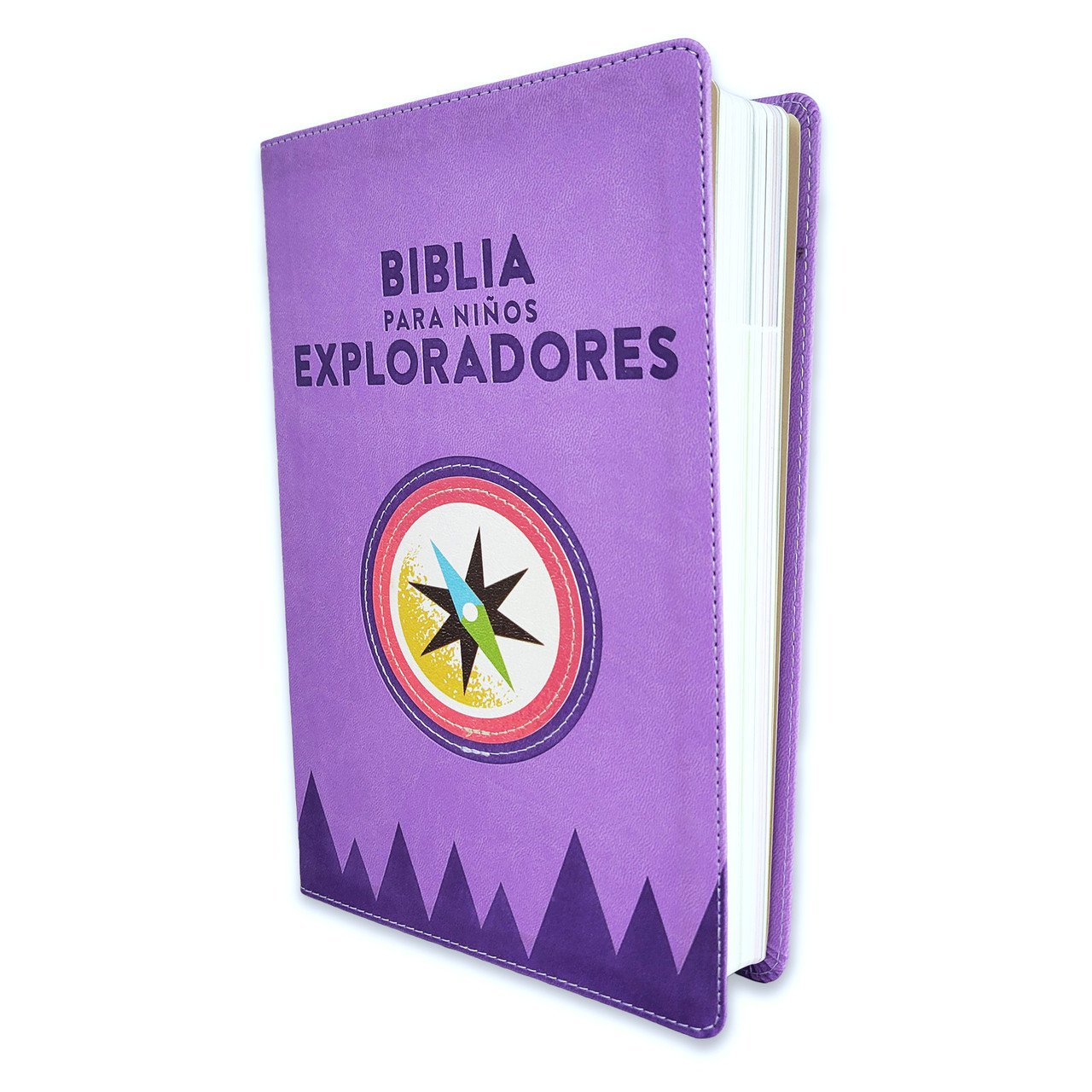 Biblia Niños Exploradores RV1960 Lavanda Compás 1 Biblia Niños Exploradores RV1960 Lavanda Compás