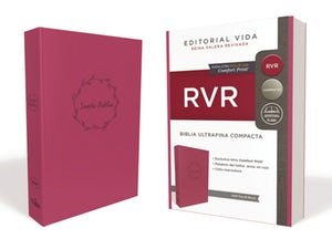 Biblia RVR ultrafina compacta fucsia