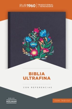 RVR 1960 Ultrafina Azul Bordado