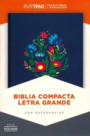 Reina Valera 1960 Compacta Bordado