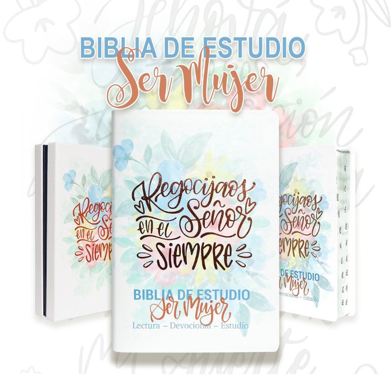 RVR60 Biblia de estudio Ser Mujer 3 RVR60 Biblia de estudio Ser Mujer - Image 3