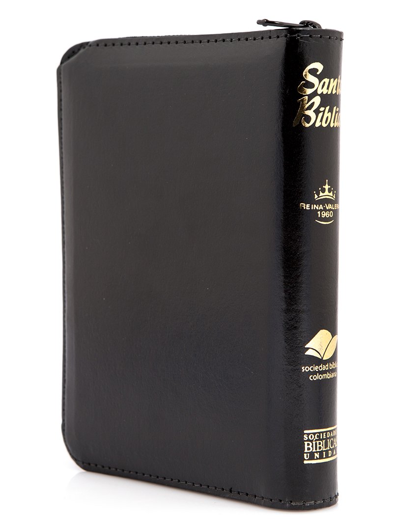 Biblia RVR1960 con cierre - índice tamaño pequeño, alcolchada 3 Biblia RVR1960 con cierre - índice tamaño pequeño, alcolchada - Image 3