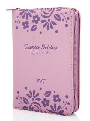 Biblia RVC  045 color Rosado canto rosado