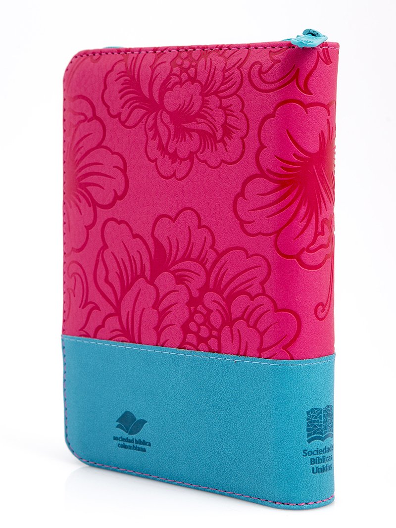 RV60 Biblia 045, fucsia y turquesa 4 RV60 Biblia 045, fucsia y turquesa - Image 4