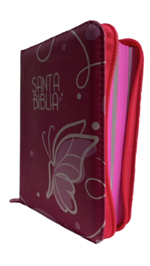 RV1960 Biblia fucsia cierre letra normal
