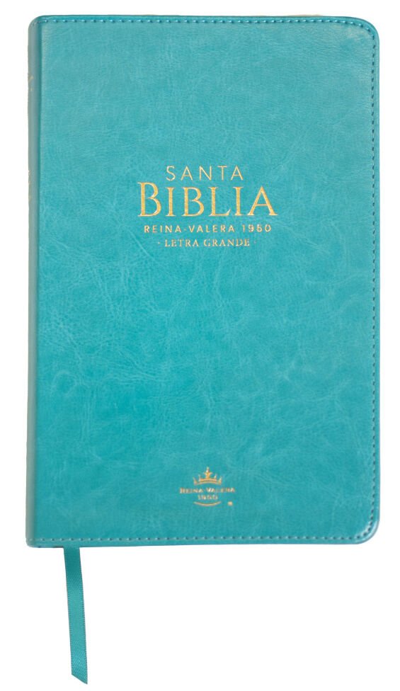 Biblia/RVR1960/Manual 065/LG 12 Puntos/PJR/Imitacion Piel/Turquesa 3 Biblia/RVR1960/Manual 065/LG 12 Puntos/PJR/Imitacion Piel/Turquesa - Image 3