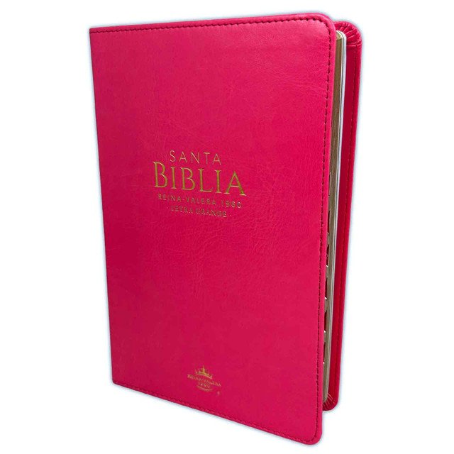 Biblia Letra Grande 12 puntos para Mujer RV1960 fucsia 1 Biblia Letra Grande 12 puntos para Mujer RV1960 fucsia