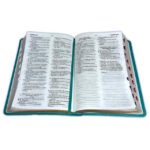 Biblia RVR60 Letra Grande Tamaño Manual Turquesa – imagen 2