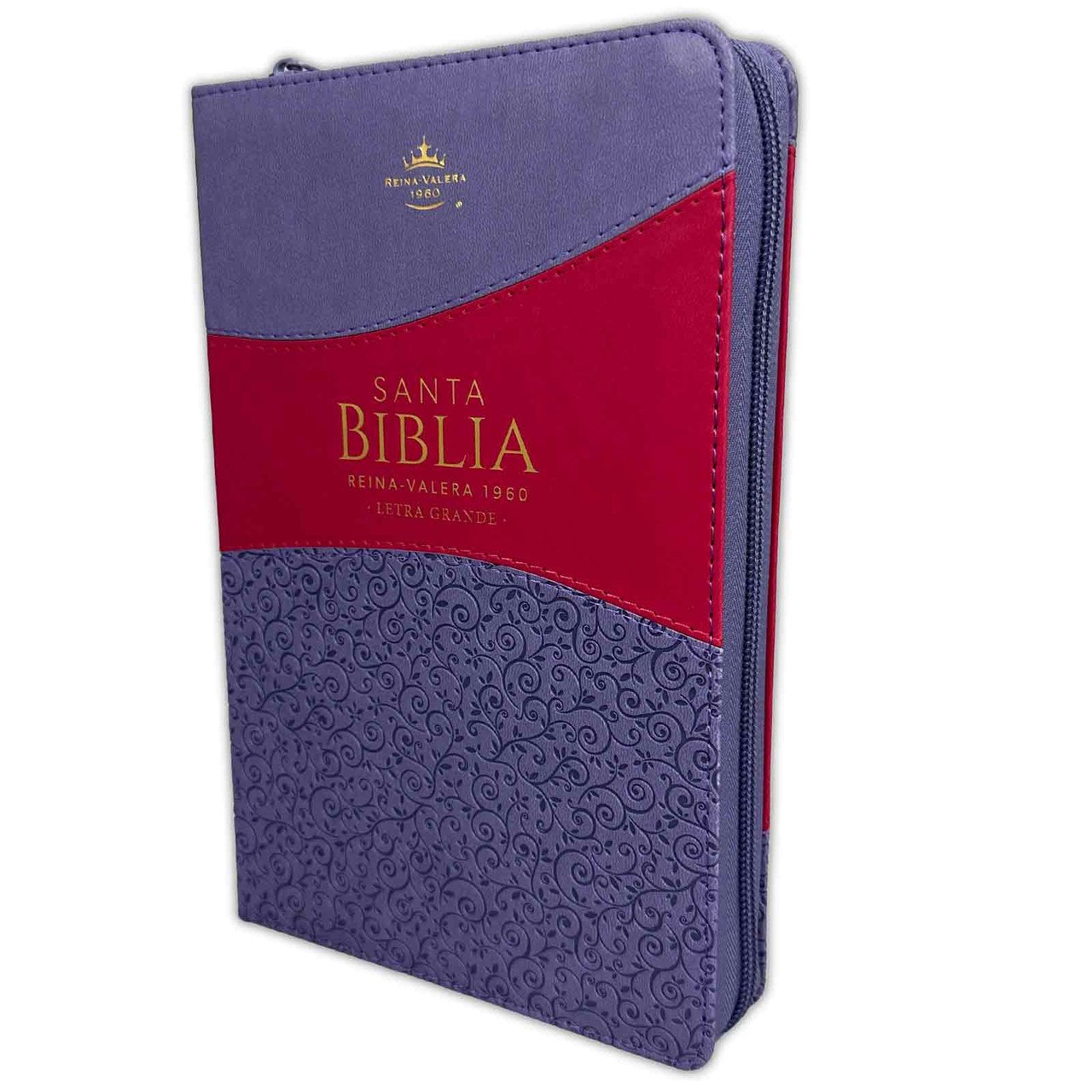 Biblia Letra Grande 12 puntos RV1960 Lila y Fucsia 1 Biblia Letra Grande 12 puntos RV1960 Lila y Fucsia
