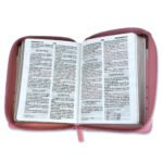 Biblia RVR60 025 cz PJR Primor Café/Beige/Rosa con Flores – imagen 3