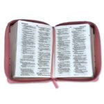 Biblia RVR60 025 cz PJR Primor Café/Beige/Rosa con Flores – imagen 2