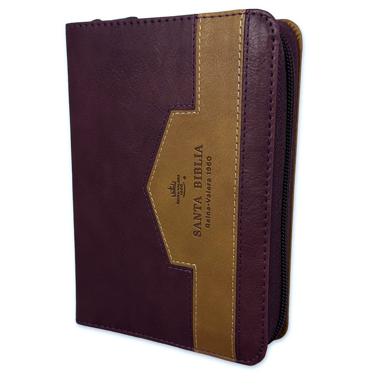 Biblia de Bolsillo Con Cierre RV1960 vino/café 1 Biblia de Bolsillo Con Cierre RV1960 vino/café