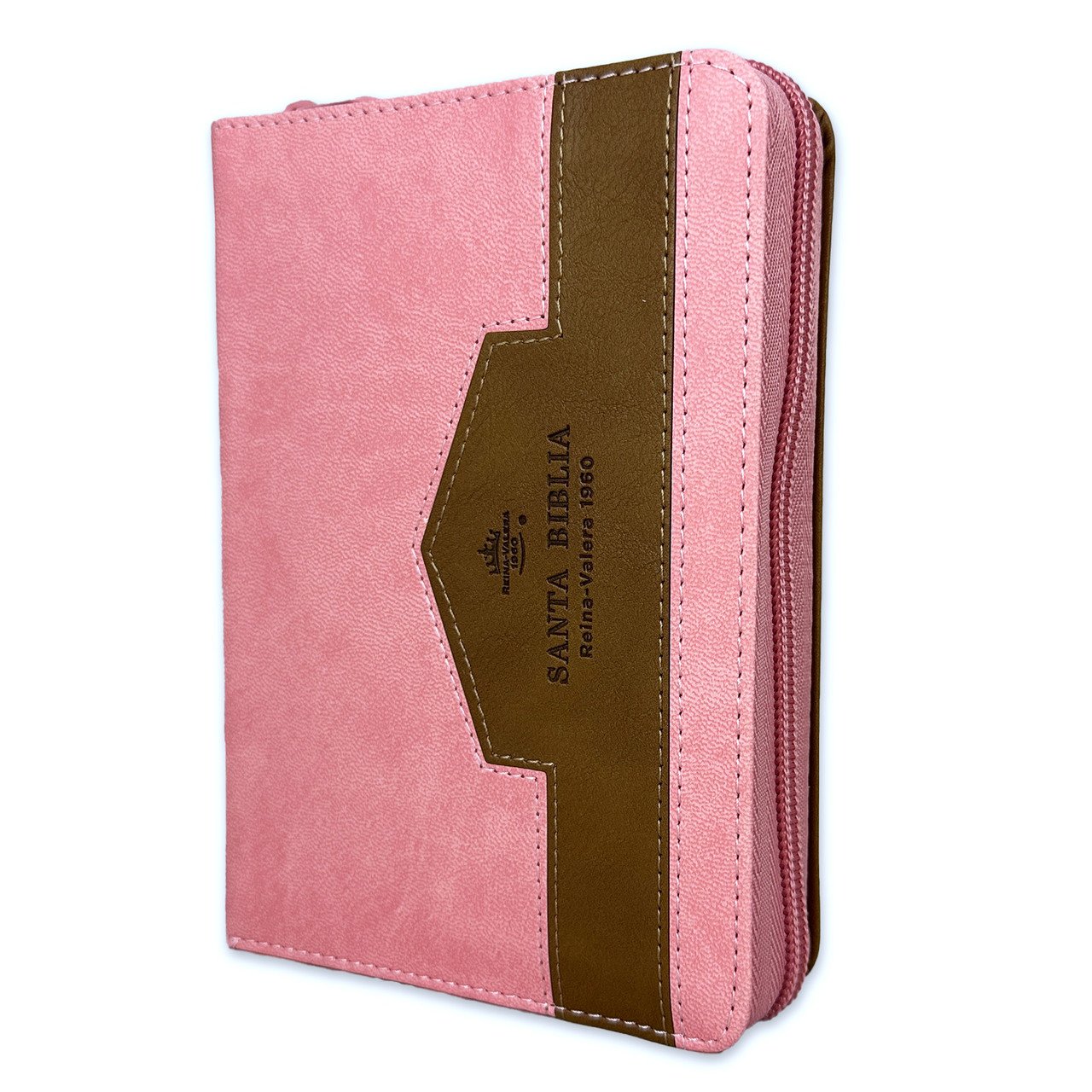 Biblia de Bolsillo RV1960 Rosa/Café 1 Biblia de Bolsillo RV1960 Rosa/Café
