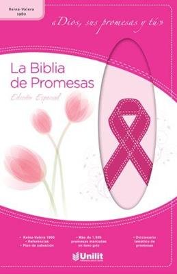 Biblia De Promesas/RVR/Edicion Especial Cancer de Mama/Piel Especial/Rosa 1 Biblia De Promesas/RVR/Edicion Especial Cancer de Mama/Piel Especial/Rosa