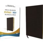 Biblia RVR 1960 NIV Bilingüe Símil Piel Negra