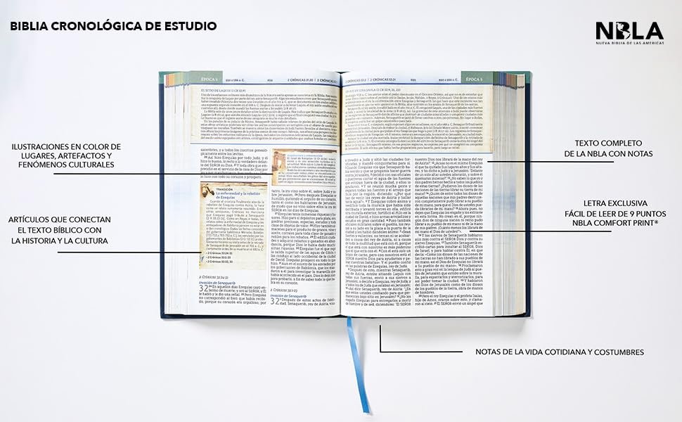 Biblia de Estudio Cronológica/NBLA/TD 2 Biblia de Estudio Cronológica/NBLA/TD - Image 2