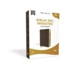 Biblia RVR 1960 del Ministro Letra Gigante Café – Símil Piel – imagen 5