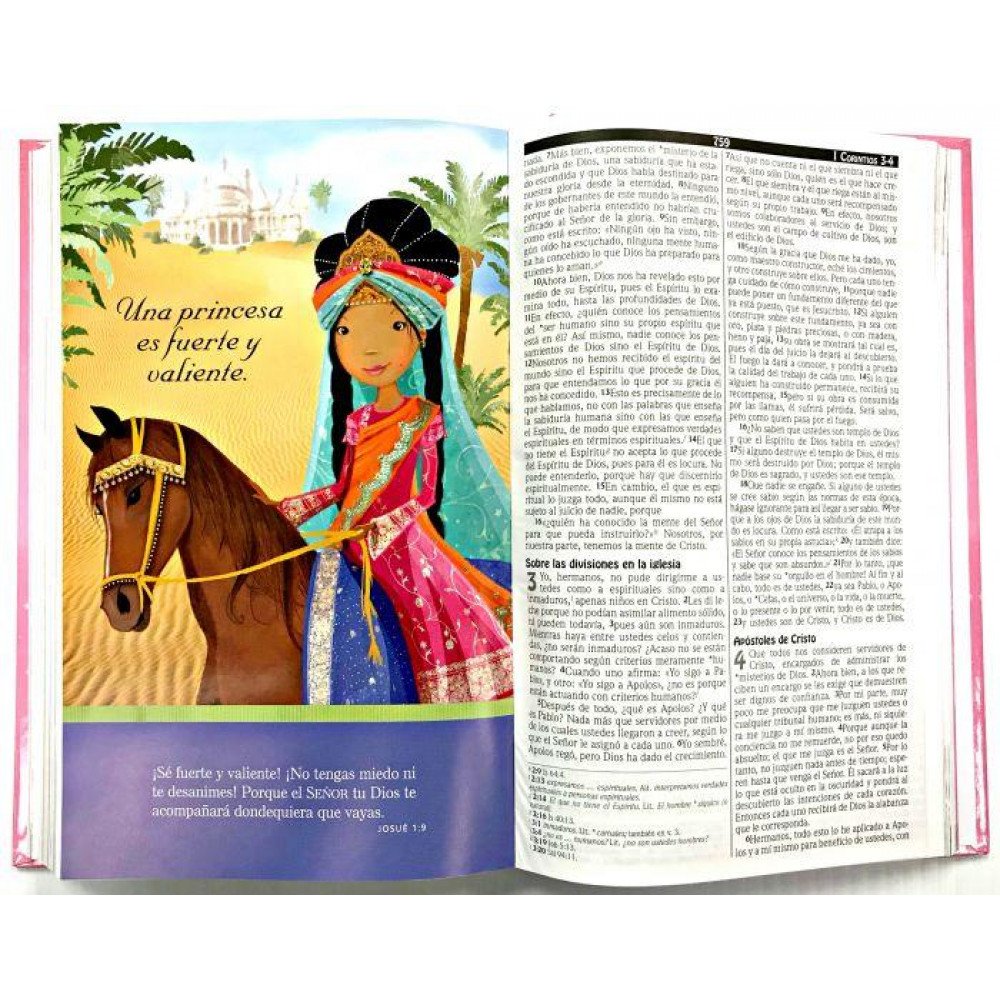 Biblia Princesa NVI Rosada 3 Biblia Princesa NVI Rosada - Image 3