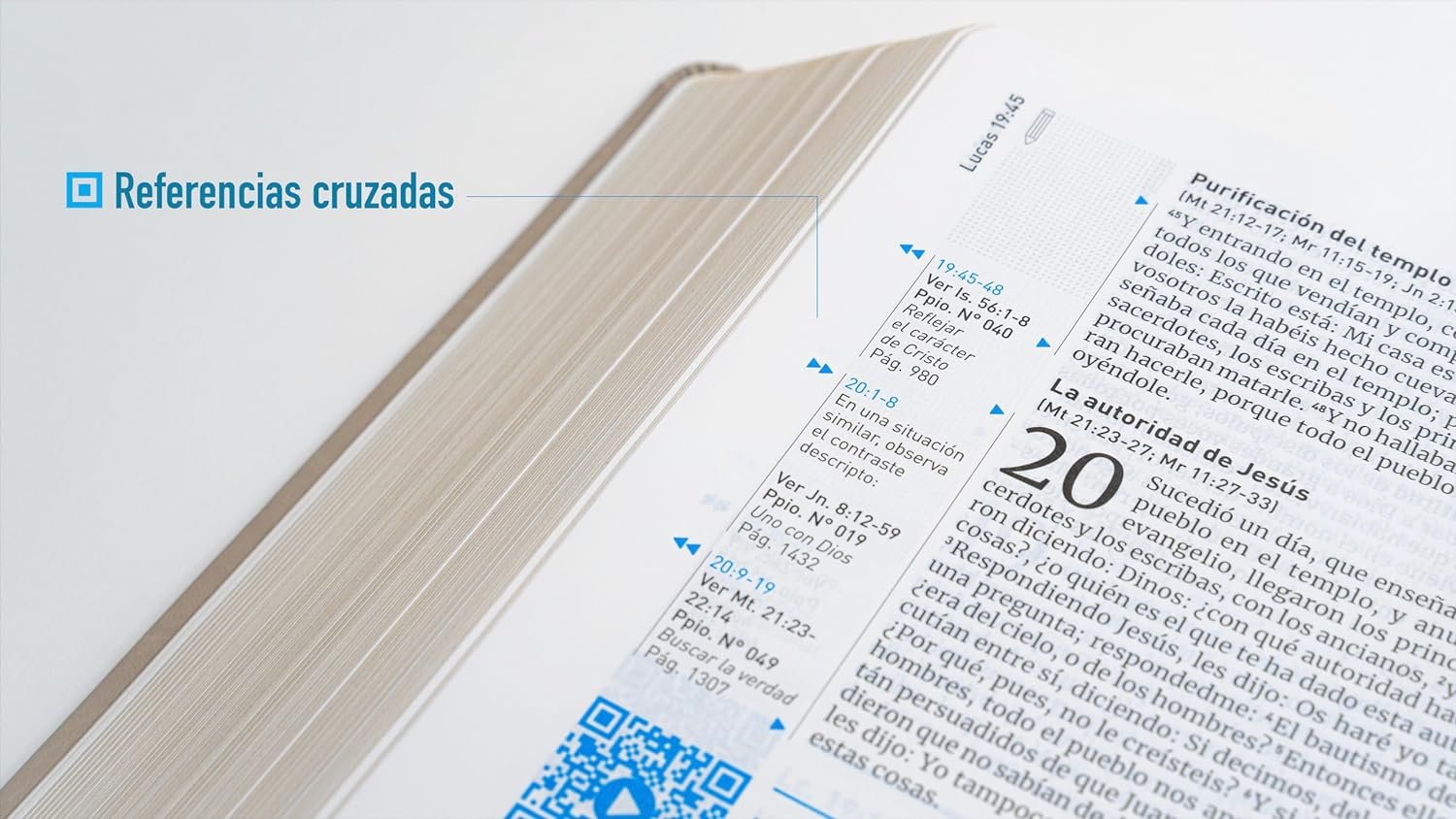 Biblia RVR60 QR Imitación Piel Naranja 3 Biblia RVR60 QR Imitación Piel Naranja - Image 3