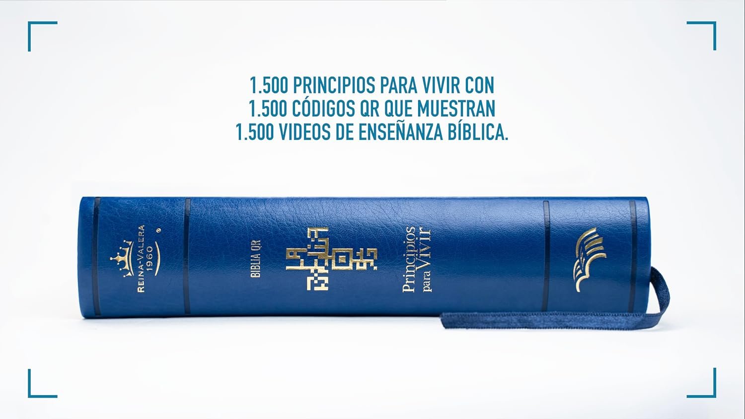 RVR60 Biblia QR/Imitación Piel/Azul 2 RVR60 Biblia QR/Imitación Piel/Azul - Image 2
