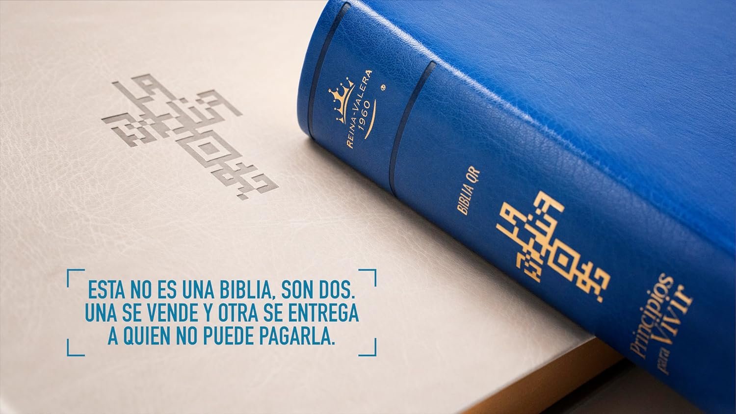 RVR60 Biblia QR/Imitación Piel/Azul 3 RVR60 Biblia QR/Imitación Piel/Azul - Image 3