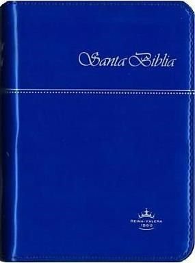 Biblia Reina Valera de 1960. Azul rey, Tamaño Bolsillo 025