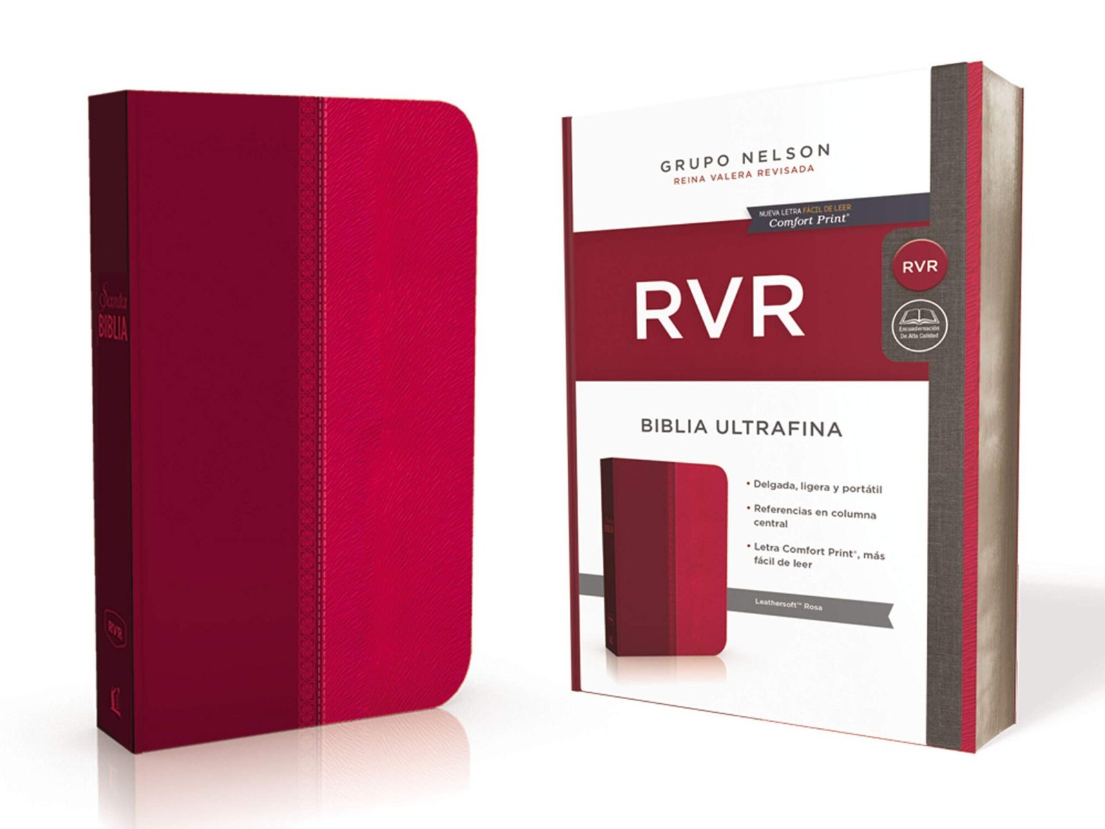 Biblia RVRevisada/Ultrafina/Rosa 1 Biblia RVRevisada/Ultrafina/Rosa