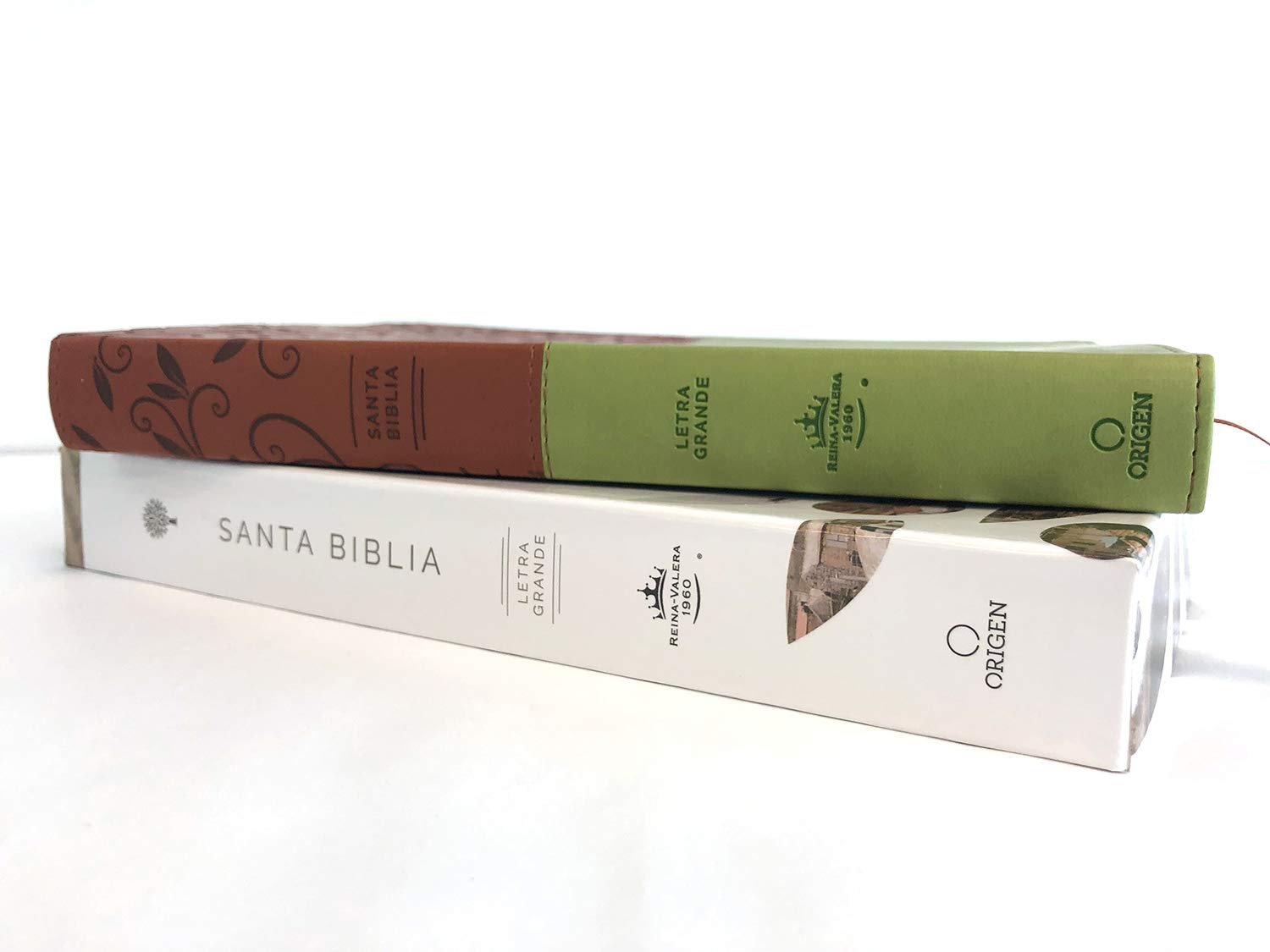 Biblia RVR1960 LG Imitacion Piel Verde-Marron 4 Biblia RVR1960 LG Imitacion Piel Verde-Marron - Image 4