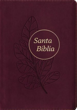Biblia RVR60 Ultrafina Ciruela Letra Grante Edicion De Referencia