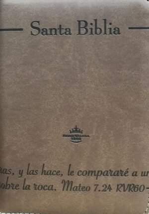 Biblia RVR 60 Café con cierre