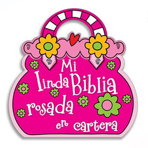 Mi linda Biblia rosada en cartera 1 Mi linda Biblia rosada en cartera