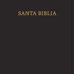 RVR 1960 Biblia Letra Gigante con Referencias Negro Imitacion piel