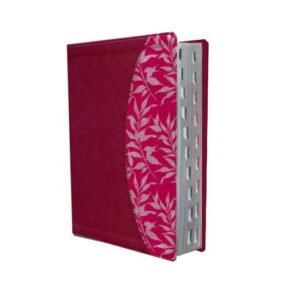 RV60 Biblia de Estudio para Mujeres, vinotinto simil piel