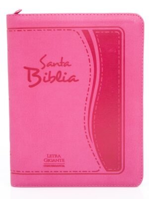 Santa Biblia Fucsia Letra Gigante