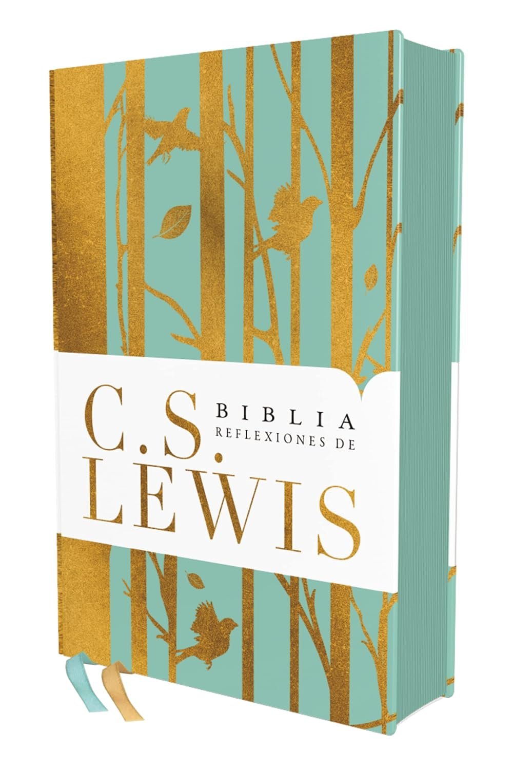 Biblia RVR 1977 Reflexiones de C.S. Lewis Turquesa Símil Piel 1 Biblia Reflexiones C. S. Lewis RVR