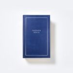 Biblia Católica Tamaño Personal Tapa Dura Azul con Índice – imagen 2