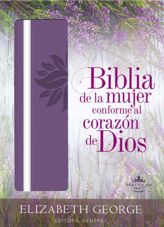 RV60 Biblia de la Mujer conforme al Corazón de Dios, Duotono morado 3 RV60 Biblia de la Mujer conforme al Corazón de Dios, Duotono morado - Image 3