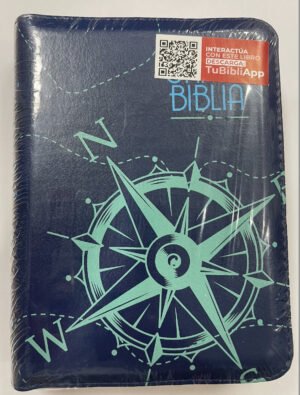 RVR Biblia PJR COLOR AZUL CANTO AZUL AYUDAS