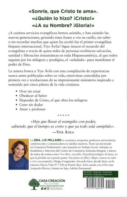 Vida De Yiye Avila/Una Vida Que Manifesto El Poder De Dios 2 Vida De Yiye Avila/Una Vida Que Manifesto El Poder De Dios - Image 2